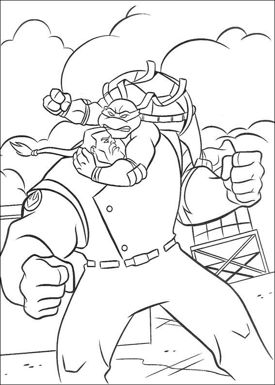 Kids-n-fun.com | Coloring page Ninja Turtles Ninja Turtles